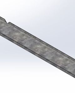 Side spacer box inlet 145mm